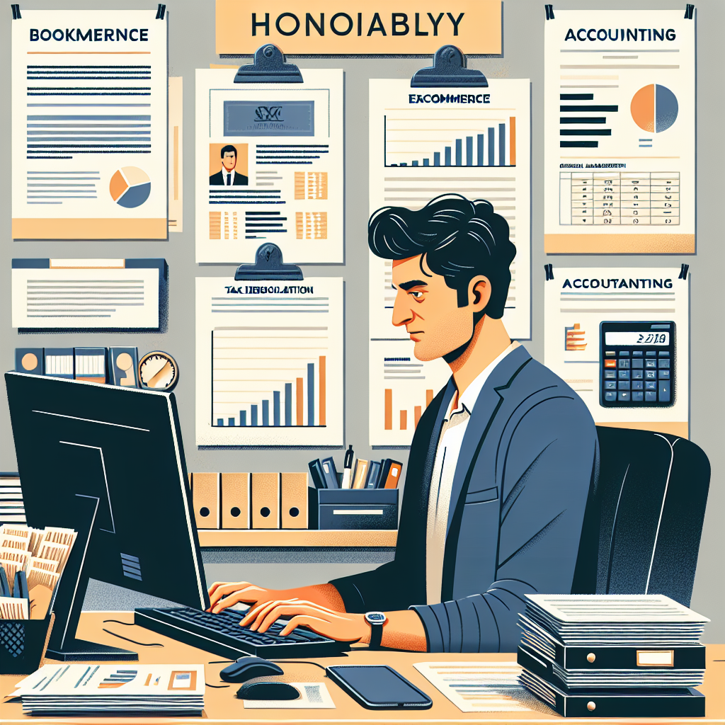 Houston eCommerce Accountant, Taxes & Bookkeeping